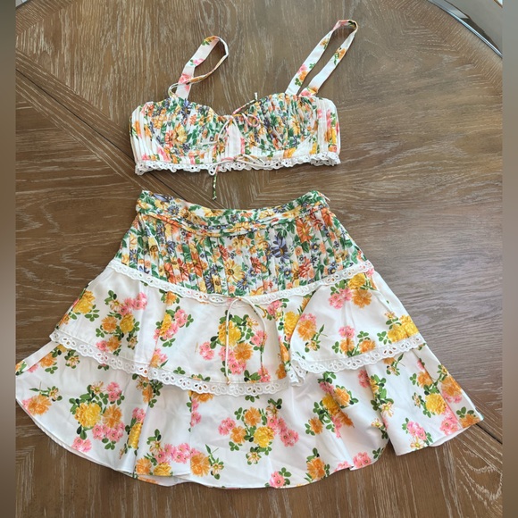 For Love And Lemons Dresses & Skirts - For Love and Lemons set marigold